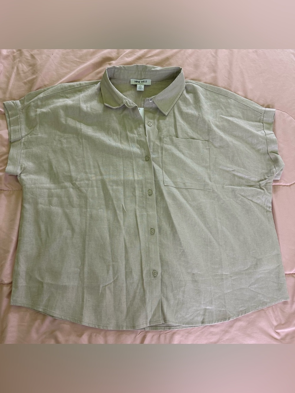 Nine West Women’s Button Up Shirt Size XLarge